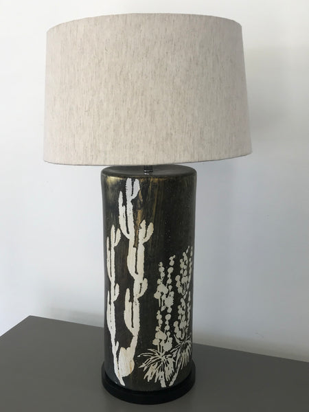 Ceramic Cacti Lamp