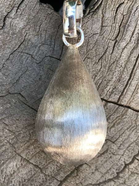 Silver Drop Pendant