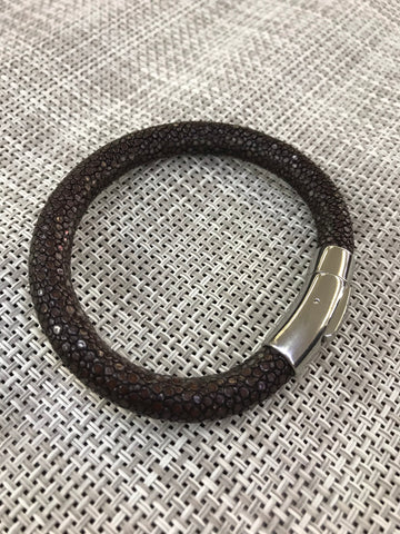 Brown Stingray Bangle