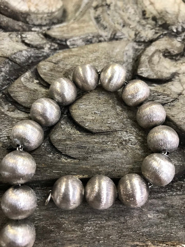 Silver Ball Bracelet