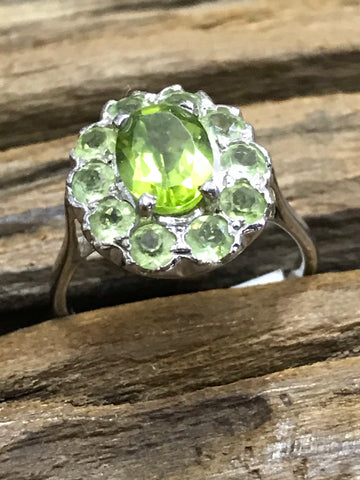 Peridot Flower (Size N)