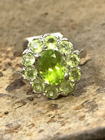 Peridot Flower (Size L)