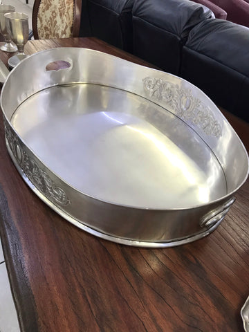 Pewter Tray Large ***Scratched