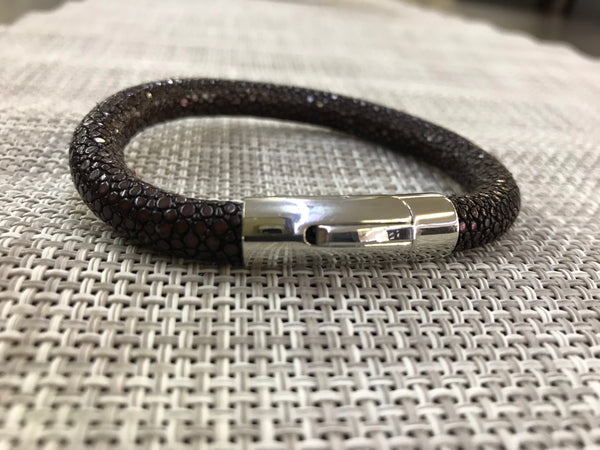 Brown Stingray Bangle